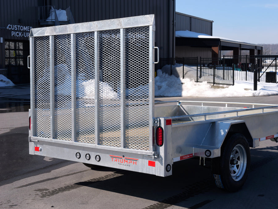 2026 Triumph 6x10 Galvanized Utility Trailer
