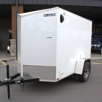2026 Haulin 5x8 Enclosed Trailer