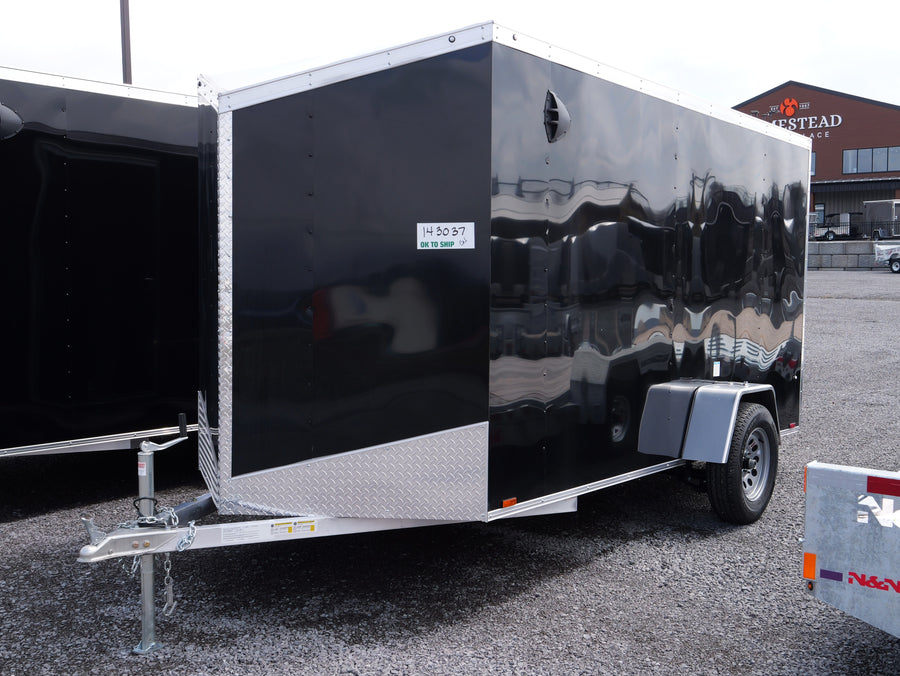 2026 Lightning 6x12 Aluminum Enclosed Trailer