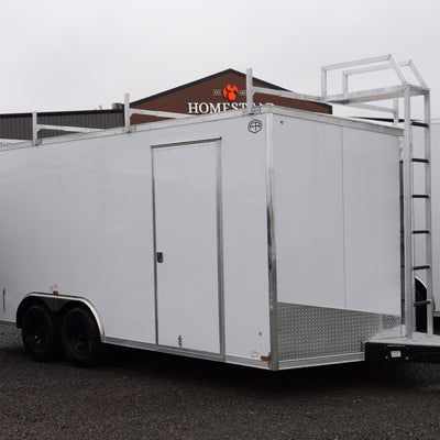 2027 Haulin 8.5x18 Enclosed Trailer with Ladder Racks