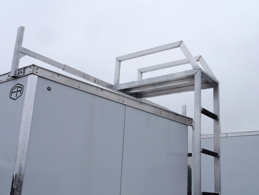 2027 Haulin 8.5x18 Enclosed Trailer with Ladder Racks