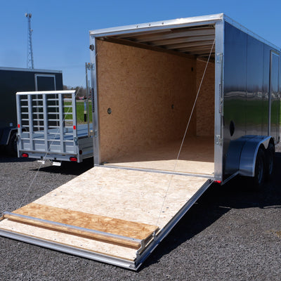 2027 Lightning 7x14 Aluminum Frame Enclosed Trailer