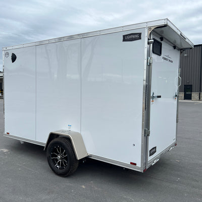 2027 Lightning 6x12 Aluminum Enclosed Trailer