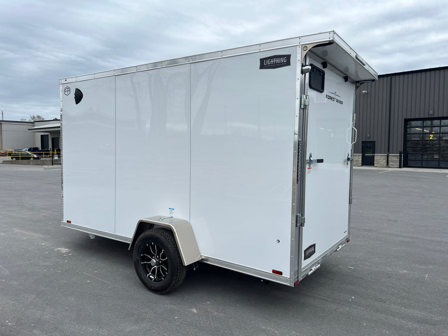 2027 Lightning 6x12 Aluminum Enclosed Trailer