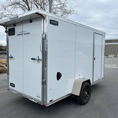 2027 Lightning 6x12 Aluminum Enclosed Trailer