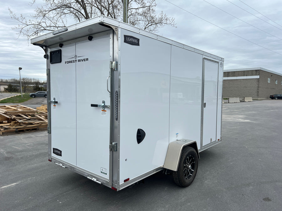 2027 Lightning 6x12 Aluminum Enclosed Trailer