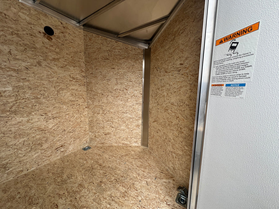 2027 Lightning 6x12 Aluminum Enclosed Trailer