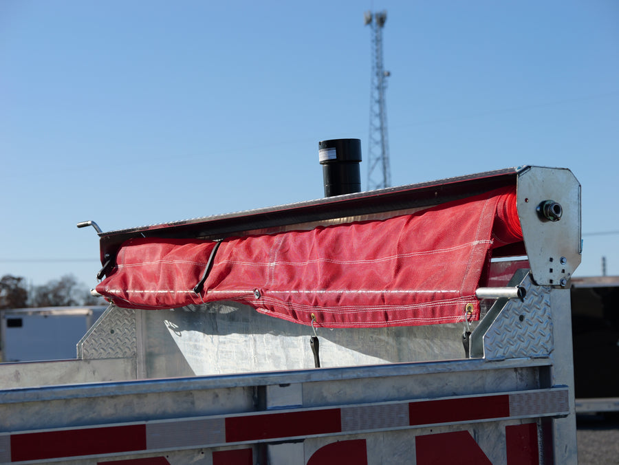 2026 N & N 7x16 Galvanized Dump Trailer