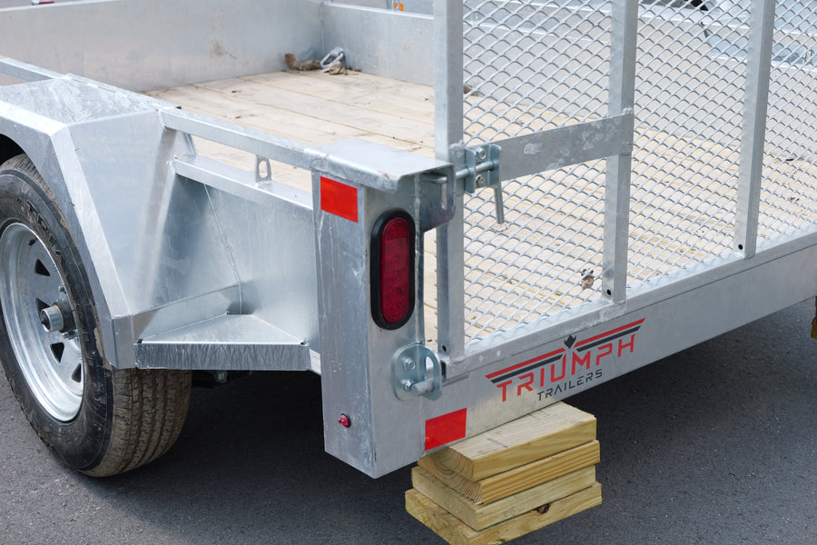 2026 Triumph 5x8 Galvanized Utility Trailer