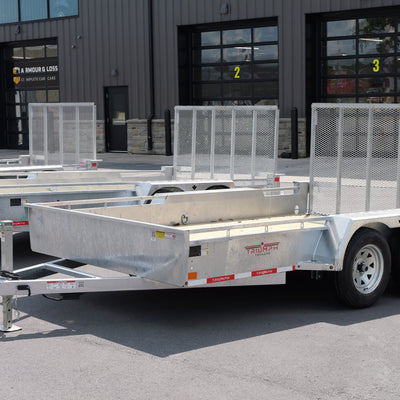 2026 Triumph 80x12 Galvanized Utility Trailer