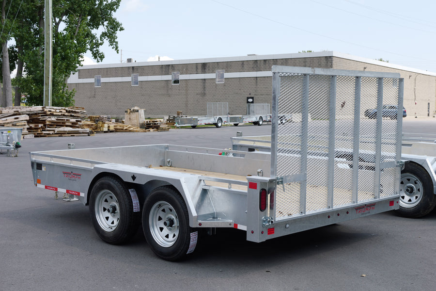 2026 Triumph 80x12 Galvanized Utility Trailer