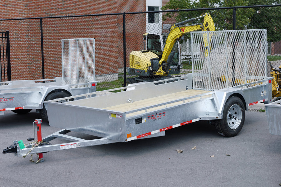 2026 Triumph 6x12 Galvanized Utility Trailer