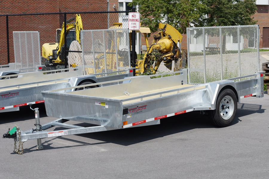 2026 Triumph 6x12 Galvanized Utility Trailer