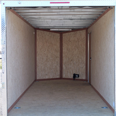 2027 7x16 Homestead Enclosed Trailer with Galvanized Frame