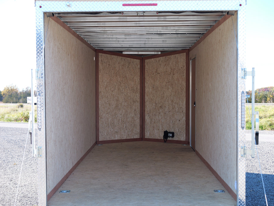 2027 7x16 Homestead Enclosed Trailer with Galvanized Frame