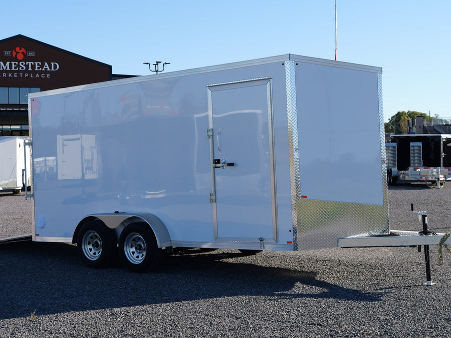 2027 7x16 Homestead Enclosed Trailer with Galvanized Frame
