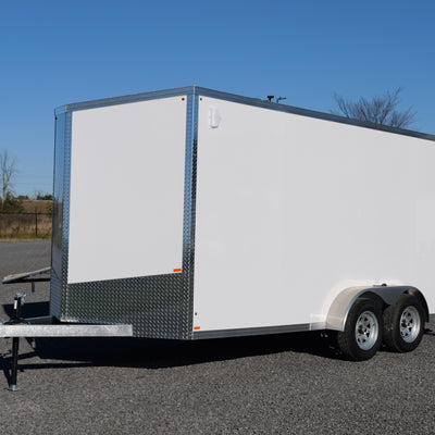 2027 7x16 Homestead Enclosed Trailer with Galvanized Frame