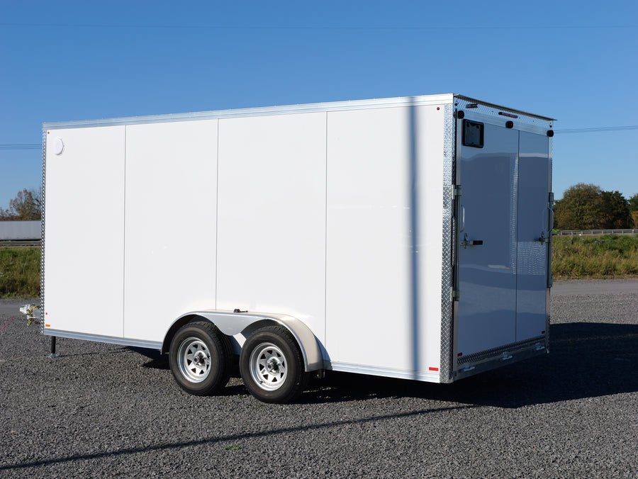 2027 7x16 Homestead Enclosed Trailer with Galvanized Frame