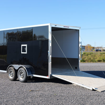 2027 7x16 Homestead Enclosed Snowmobile Trailer