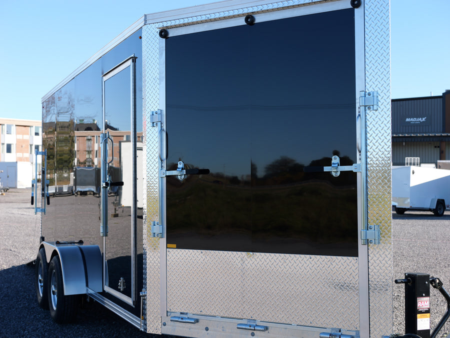 2027 7x16 Homestead Enclosed Snowmobile Trailer
