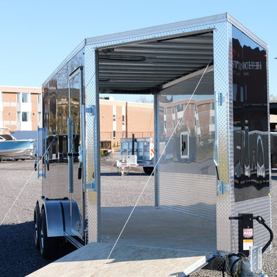 2027 7x16 Homestead Enclosed Snowmobile Trailer