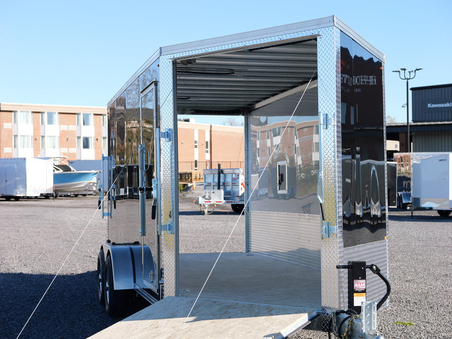 2027 7x16 Homestead Enclosed Snowmobile Trailer