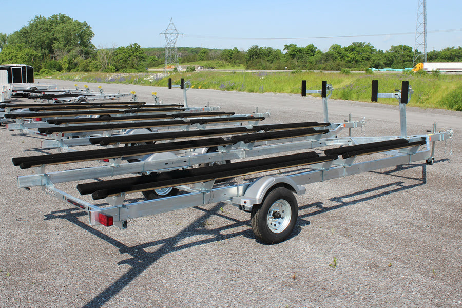 2026 Remeq 18'-22' Galvanized Pontoon Trailer