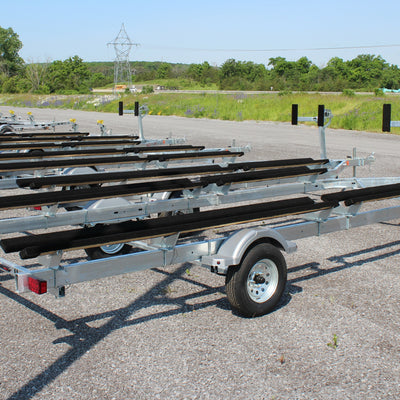 2026 Remeq 18'-22' Galvanized Pontoon Trailer