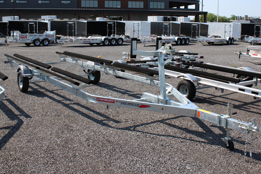 2026 Remeq 18'-22' Galvanized Pontoon Trailer