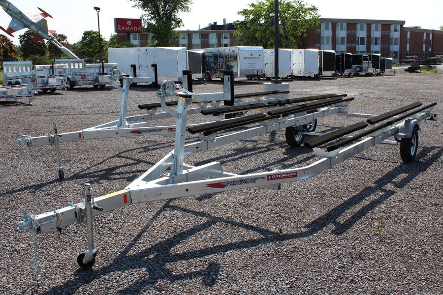 2026 Remeq 18'-22' Galvanized Pontoon Trailer