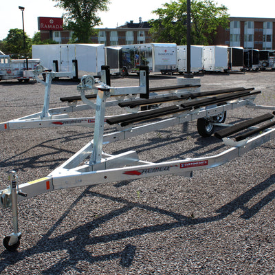 2026 Remeq 18'-22' Galvanized Pontoon Trailer