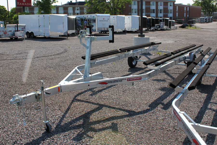 2026 Remeq 18'-22' Galvanized Pontoon Trailer