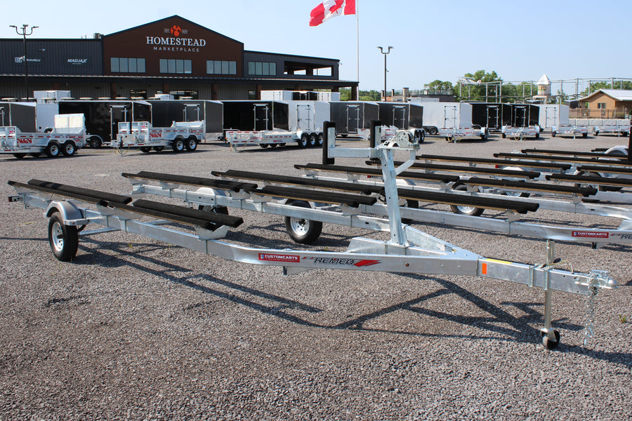 2026 Remeq 18'-22' Galvanized Pontoon Trailer