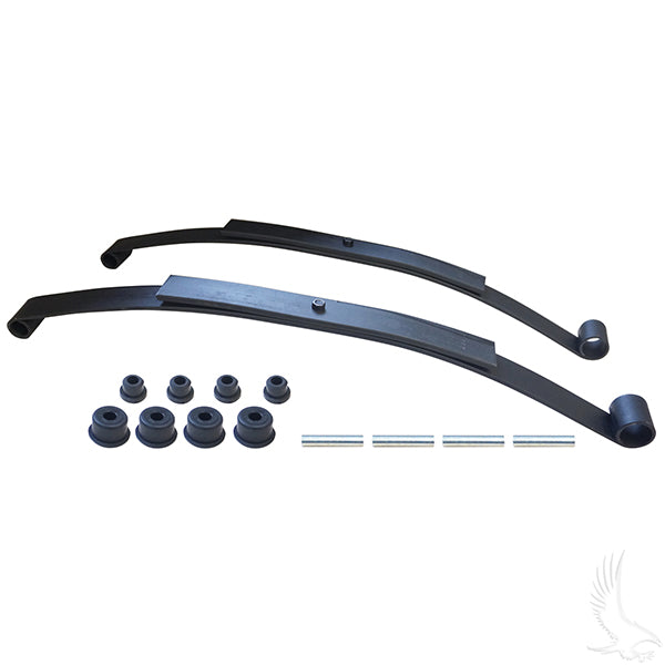 Rear Heavy Duty Dual Action Leaf Spring Kit -  EzGo RXV