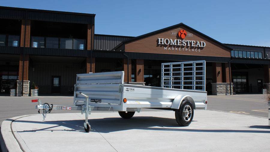2026 Homestead 510XL 5x10 Utility Trailer - 60-120TLXLA