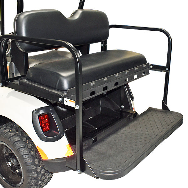 GTW® Mach3 Rear Seat Kit for Club Car Precedent/Tempo – Black