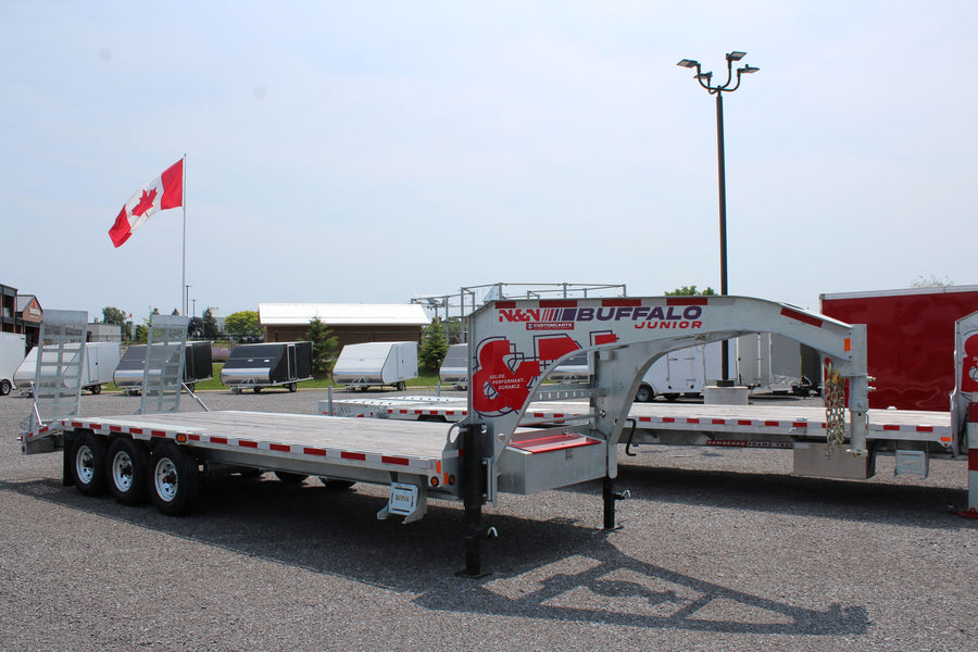 2024 N & N Buffalo JR 20+4 Equipment Trailer - BUFJR204G21K