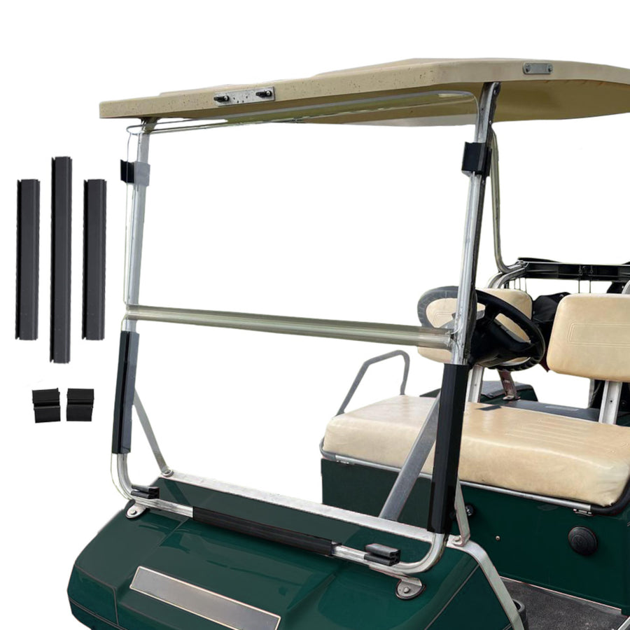 RedDot Club Car DS Impact-Resistant Folding Clear Windshield (Years 1982-2000.5)