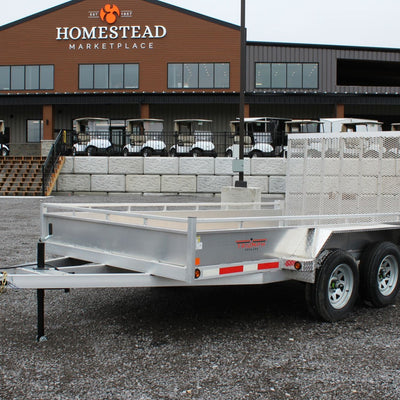 2026 Triumph 80x12 Galvanized Utility Trailer