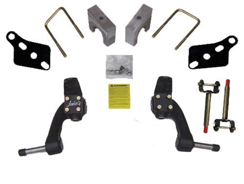 JAKE'S 6" Drop Spindle Lift Kit for Club Car Precedent 2004+ Gas or Electric