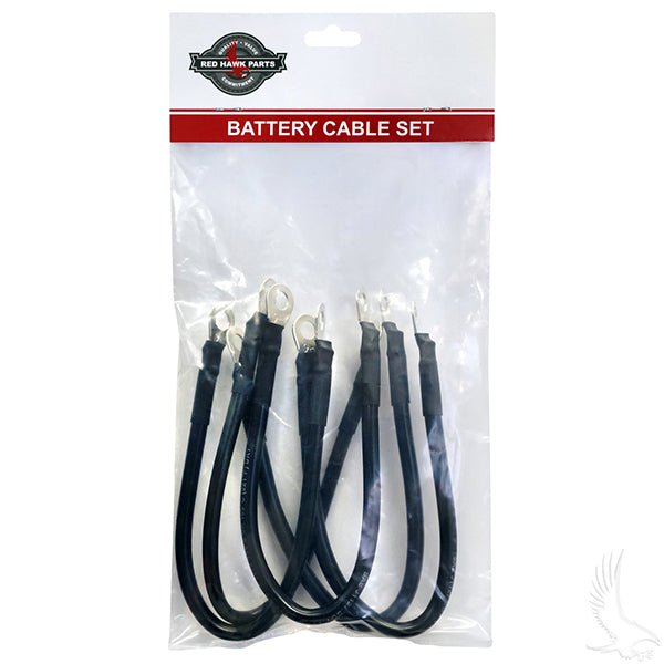 Battery Cable Set, Club Car 36V 81+, Yamaha 36V 85-94